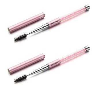 Josalinas 2 Cepillos De Rímel Para Cejas, Pestañas, Aplicado