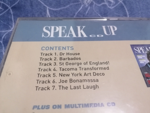 Cd: Hugh Laurie - Speak Up N.260 - 2007 Mx (Usado)