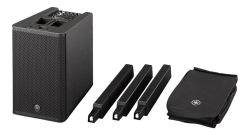 Imagen 2 de 3 de Bocina Yamaha Stagepas 1K con bluetooth negra 110V-120V
