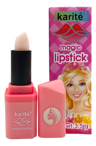 Bálsamo Labial Mágico Barbie Karité Cambia Color