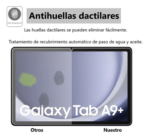 Cristal Templado Tablet Samsung Galaxy Tab A9 Plus 11.0 X215