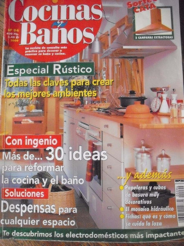 Revista De Decoración Cocinas Y Baños N° 94 Año 2000