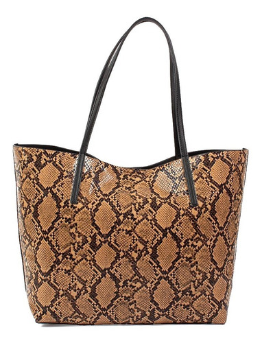 Cartera Shopper Símil Snake Isadora