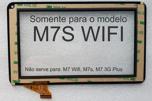 Tela Touch Vidro M7s Xc-pg0700-328