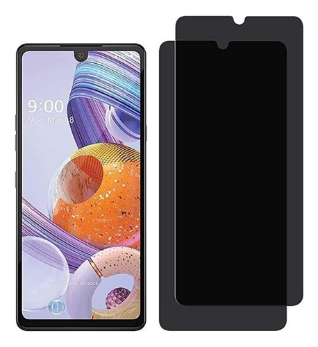 2 Paquete Para LG Stylo6 De Privacidad Protector De Crista