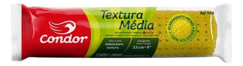 Rolo Textura Média 23cm 9 Pol 100% Poliéster Condor