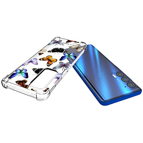 Funda Para Moto Edge 2021 Transparente Tpu Suave Goma Sil-02