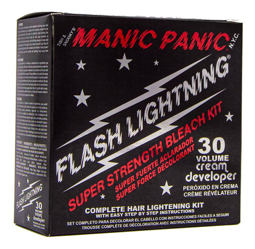 Set Decolorante Manic Panic Flash Lightning, Caja Volumen 3.