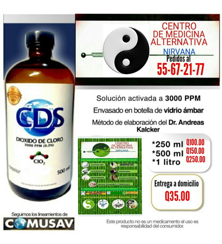 Imagen 1 de 3 de Mms Y Cds En Guatemala, Andreas Kalcker