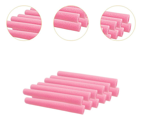 Is 12 Piezas De Mangas De Espuma De Trampolín De Rosa