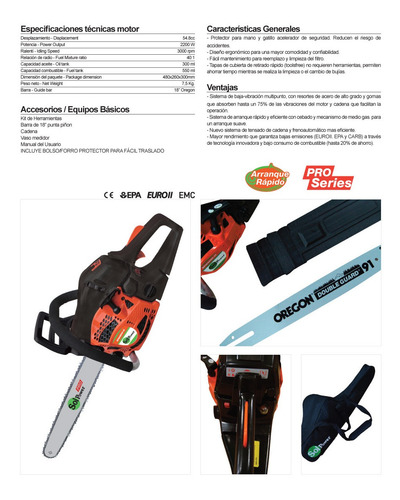 Imagen 5 de 8 de Motosierra Para Cortar Madera
