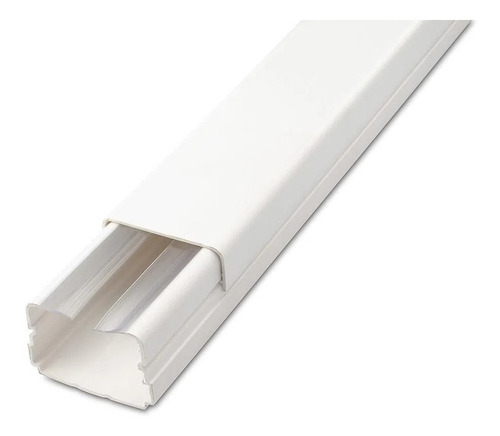 Canaleta Electrica Blanca Adhesiva 59x22 X 2 Mts