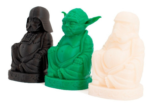 Imagen 5 de 8 de Buddha Stormtrooper Star Wars Figura Impresa En 3d