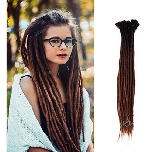 Dsoar 22 Pulgadas Ombre Dreadlocks Dreadlocks Sintético Hech