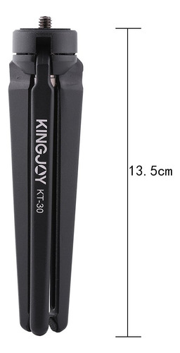 Mini Trípode Ligero, Trípode De Mesa De Aluminio, Trípode Portátil, Para Cámara Pequeña/teléfono Celular, Tornillo De 1/4 Pulgada, Para Viajes Al Aire Libre Fotografía Macro, Carga De 3kg
