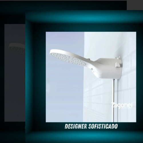Ducha Zagonel Moment 4 Temperaturas 5500w X Branca