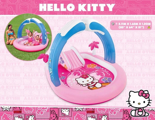 Imagen 2 de 2 de Playcenter Inflable Kitty Intex #57137