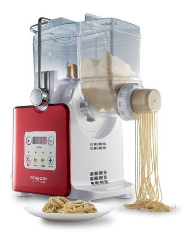 Imagen 1 de 6 de Fábrica De Pasta Peabody Digital Con Accesorios 