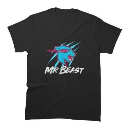 Playera Diseño Mr Beast | Youtube Beast Garras 