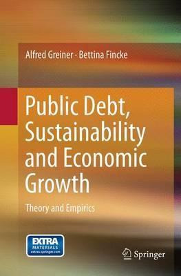Libro Public Debt, Sustainability And Economic Growth - A...