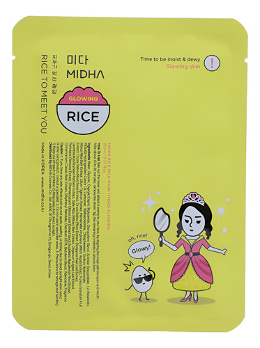 Midha | Mascarilla De Leche De Arroz | 23ml * 5ea
