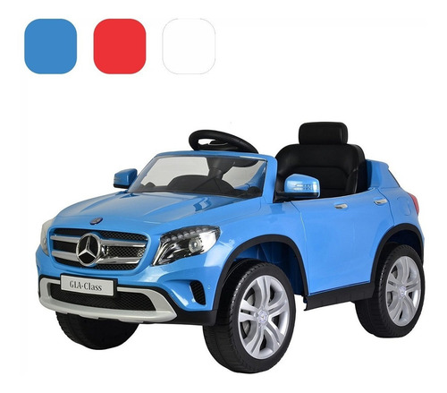 Carro Montable Eléctrico Mercedes Gla 12v Color Azul 110V