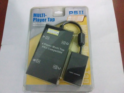 Multitac Para Playstation 2 , Conecta 4 Jugadores , Nuevo