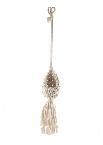 Cesta Colgante F8boho Macramé Air Plant Hanger Tillandsia Ro