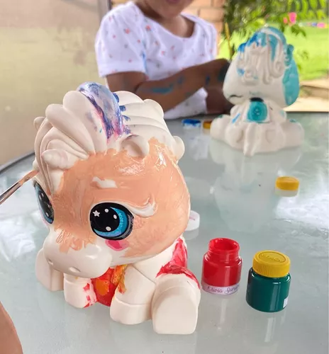 Brinquedo Infantil Joy Unicornio Pintura Com Guache E Pincel - Brinquedos  Sensoriais - Nina Brinca - Brinquedos Educativos e Jogos Pedagógicos