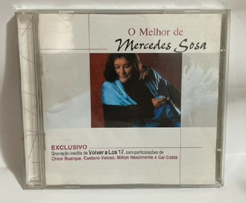 Cd - Mercedes Sosa - O Melhor De Mercedes Sosa