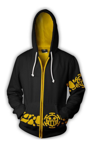 Ropa De Cosplay De Halloween Rpg One Piecesudadera Con Capuc