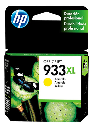 Cartucho De Tinta Impresora Hp 933xl Original 825p Amarillo