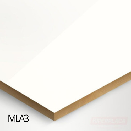 Melamina Mdf 2 Caras 18mmx183x244 Blanco Mate Masisa