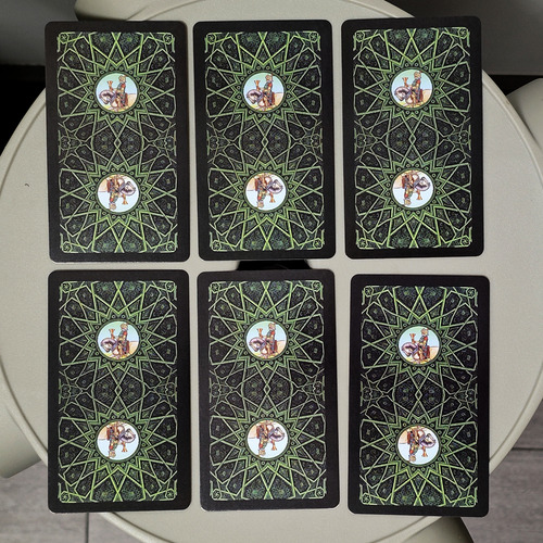 Em Unidades 78 De Cartas Russas New Rider De 10,3* 6 Cm Taro