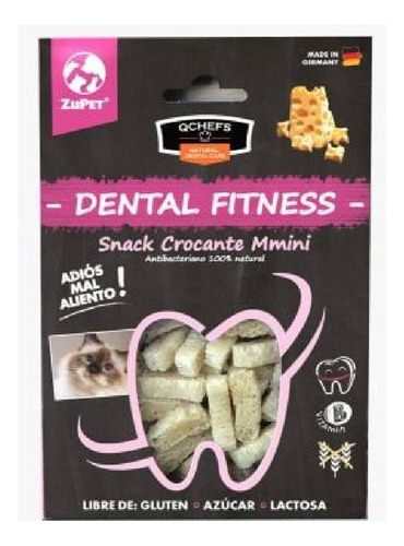 Qchefs Dental Snack Crocante Mmini Gato