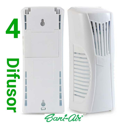 4 Difusor Electrico On/off Para Latas Sani Air Envio Gratis