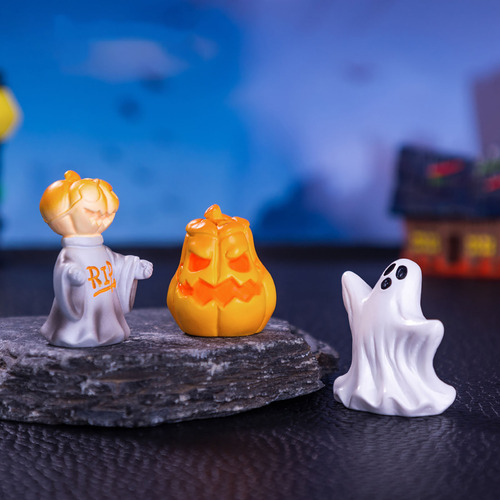Accesorios De Decoración De Halloween Con Forma De Fantasma,