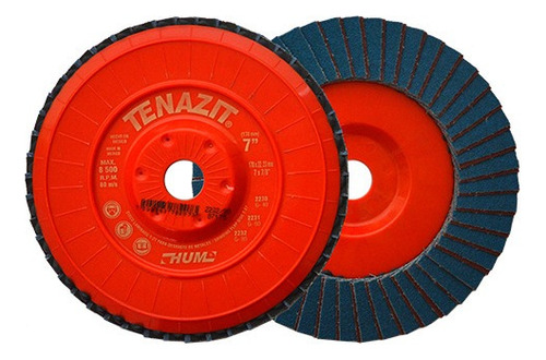 Disco Laminado 7x7/8g80 Flexible P/desbaste Y Acabado Hum