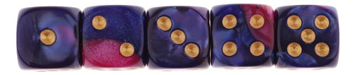4 Paquete De 2-4 Dados De Juego De 5x6 Caras, Dados 4 Piezas