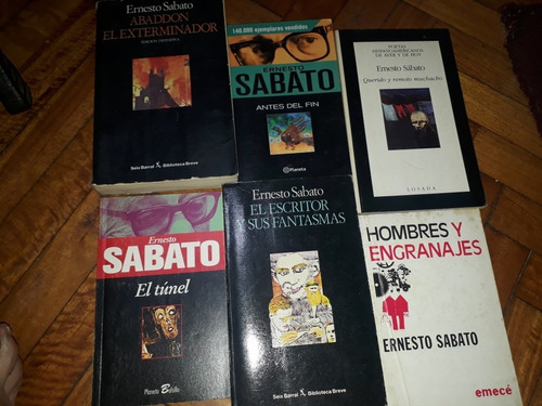 Ernesto Sabato Lote 6 Obras 