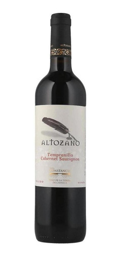 Pack De 6 Vino Tinto Altozano Tempranillo-cabernet Sauvignon