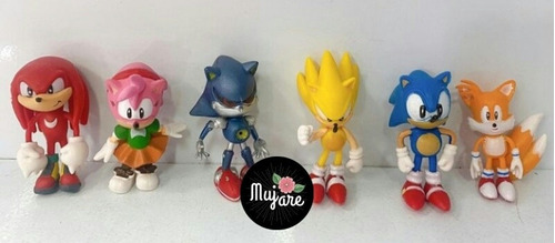 Sonic Muñecos Colección Niños Juguetes Peluches