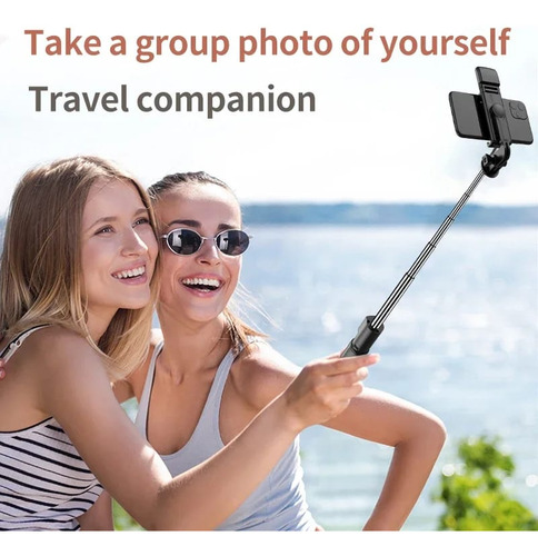 Palo De Selfie + Tripode + Luz Led (para Celulares)