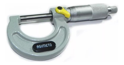 Combo Micrometros Desde 0 A 100mm Asimeto Centesimal Máxima Longitud Medida 100 Mínima Longitud Medida 0