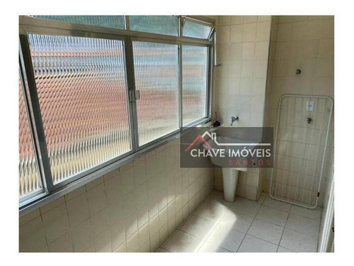 Imagem 7 de 21 de Apartamento Com 2 Dormitórios À Venda, 84 M² Por R$ 354.000,00 - Marapé - Santos/sp - Ap2917