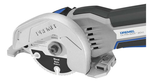 Sierra Compacta Multimaterial Inalam Dremel Ultra-saw Us20v Color Gris/Negro