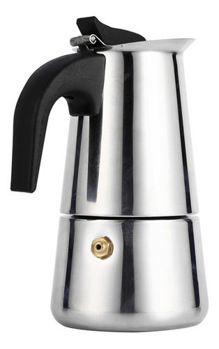 Percolador De Acero Inoxidable Moka Pot, Cafetera, Estufa, H