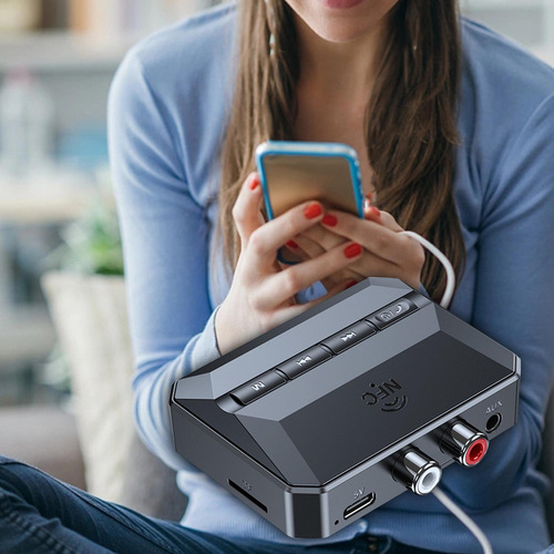 Adaptador De Audio Inalámbrico, Transmisor Y Receptor Inalám