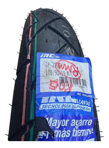 Llanta Original Versys300 Ircgp210 100/90-19 Gp210 57s