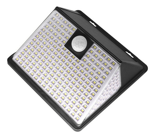 Luminária De Parede Solar Externa .sj 260 Led Com Sensor De